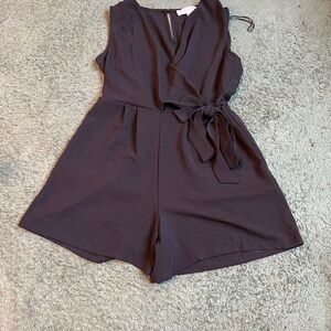 Emma & Michele Black Romper